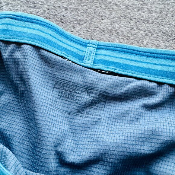 NWOT Patagonia 2025 Mens Strider Pro Shorts 7" Medium Wavy Blue - Picture 2 of 3